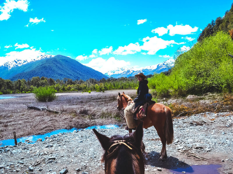 Horse riding trip